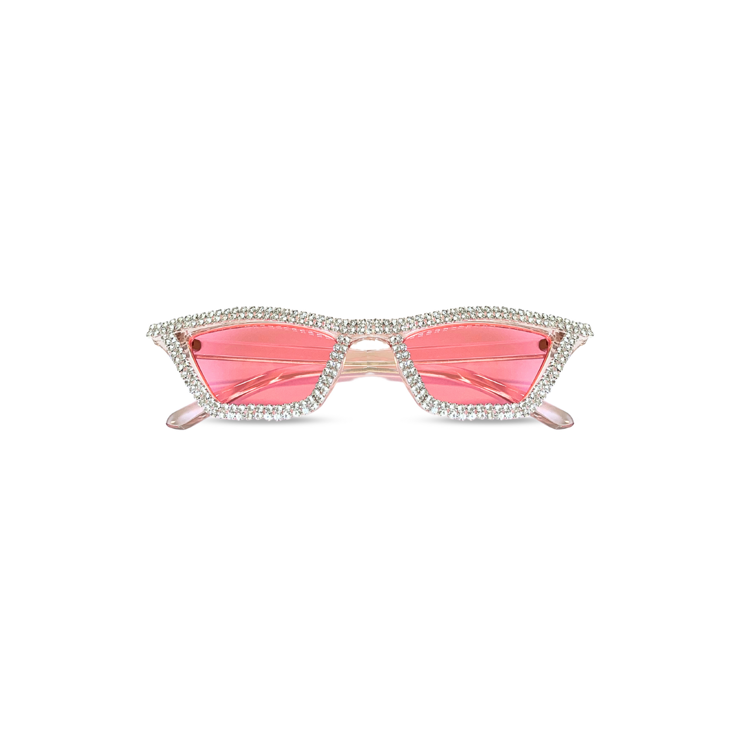 Rhinestone Cat Eye Sunglasses