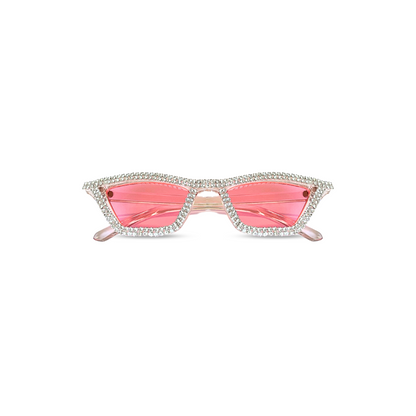 Rhinestone Cat Eye Sunglasses