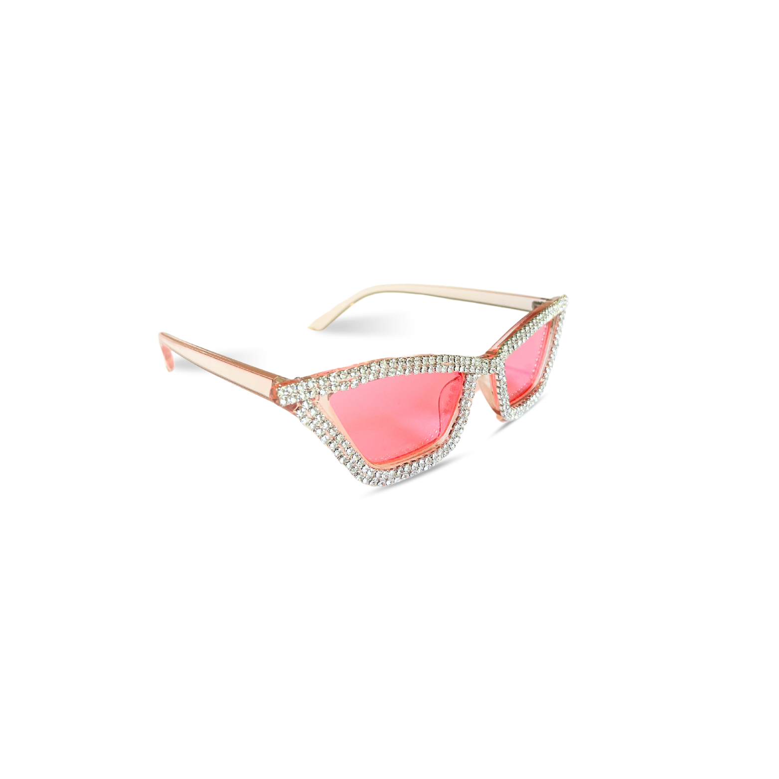 Rhinestone Cat Eye Sunglasses