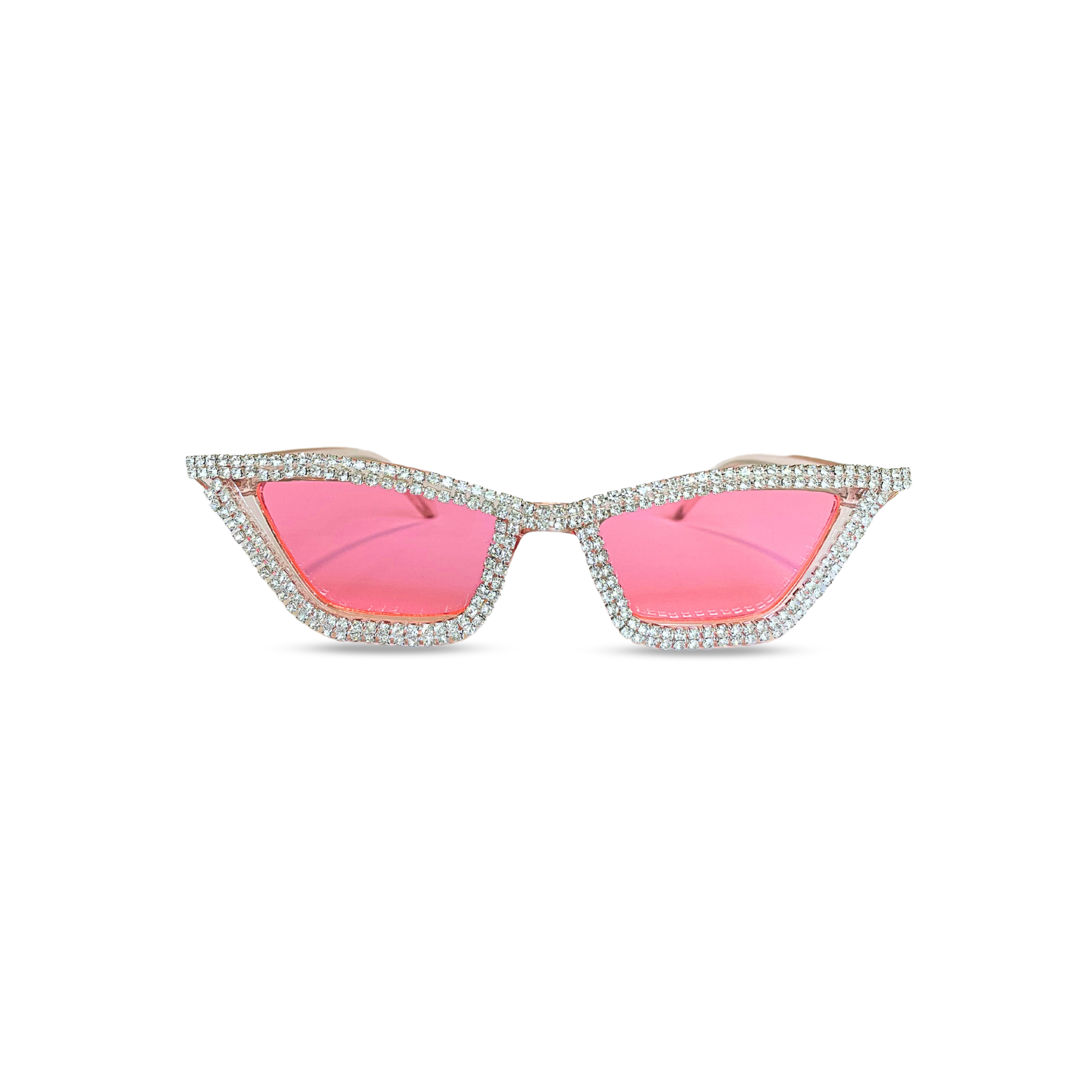 Rhinestone Cat Eye Sunglasses