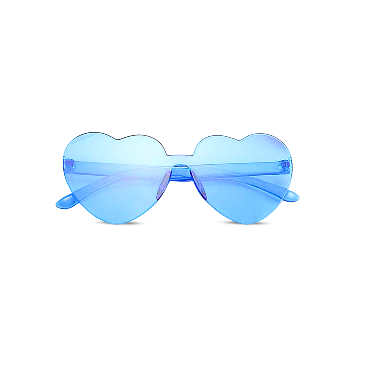 Translucent Heart Shaped Sunglasses