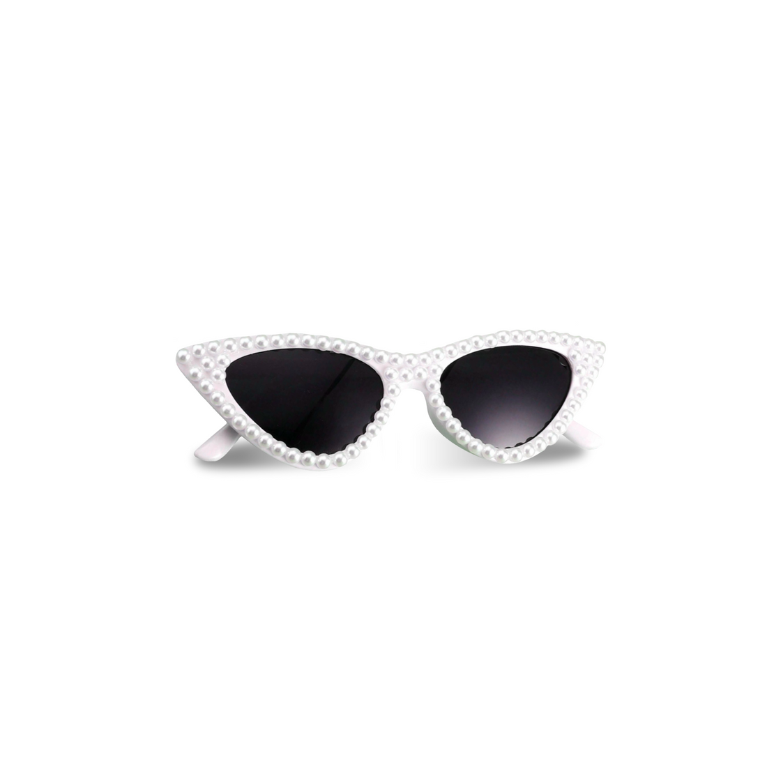 Pearl Embellished Cat Eye Sunglasses