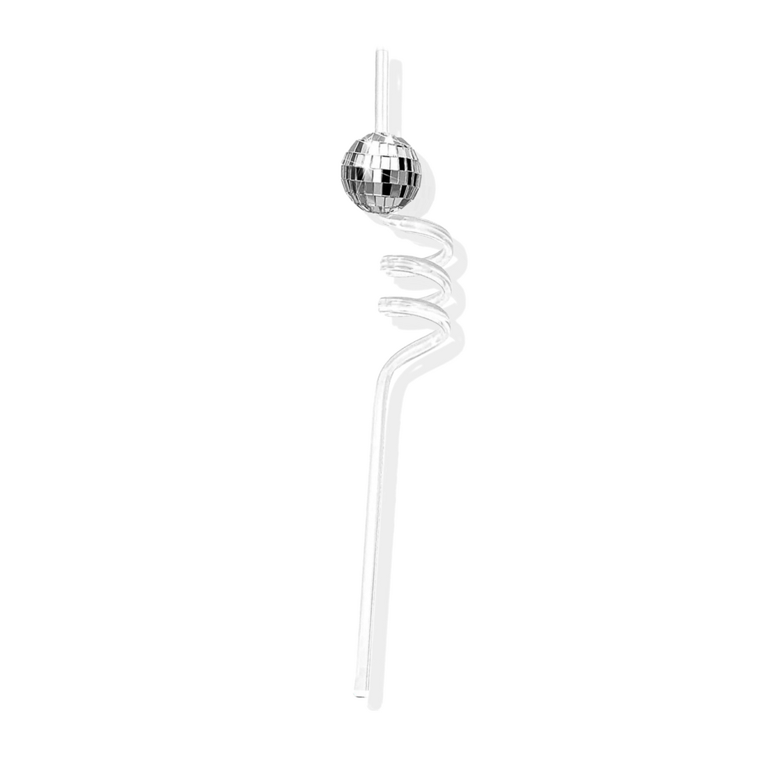 Disco Ball Bachelorette Party Straw