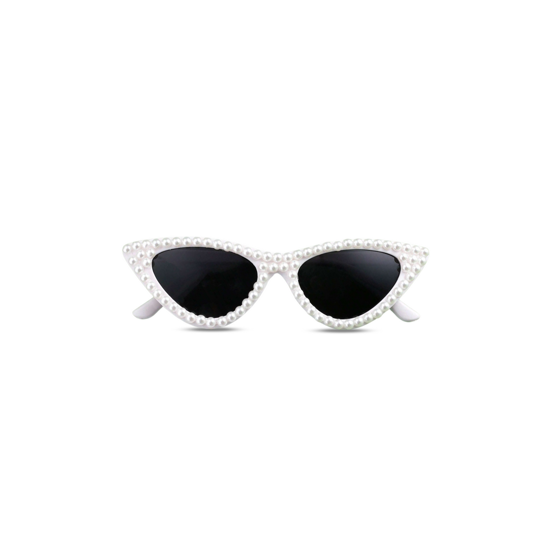 Pearl Embellished Cat Eye Sunglasses