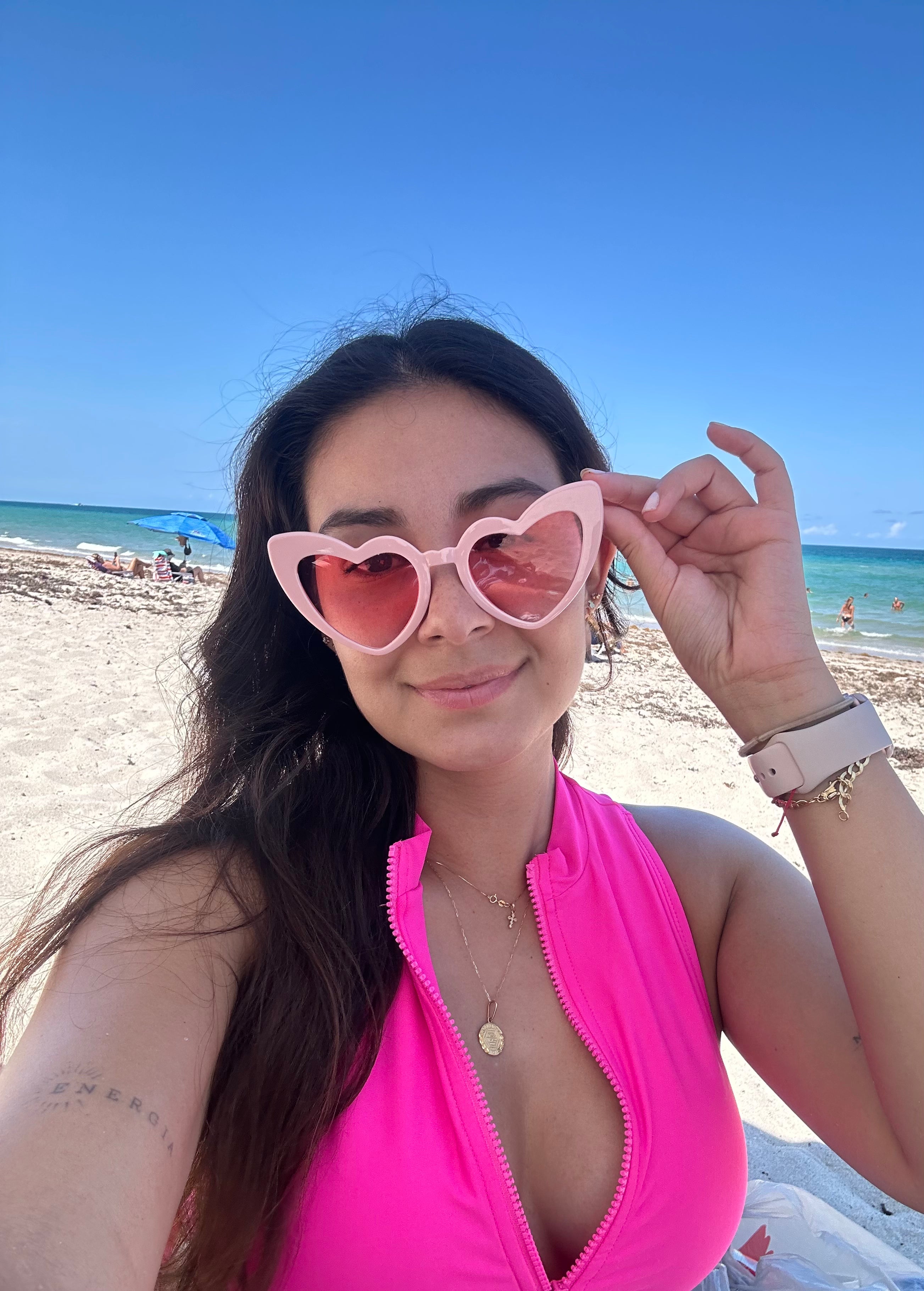 Trendy Heart Shaped Sunglasses