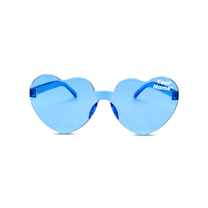 Translucent Heart Shaped Sunglasses