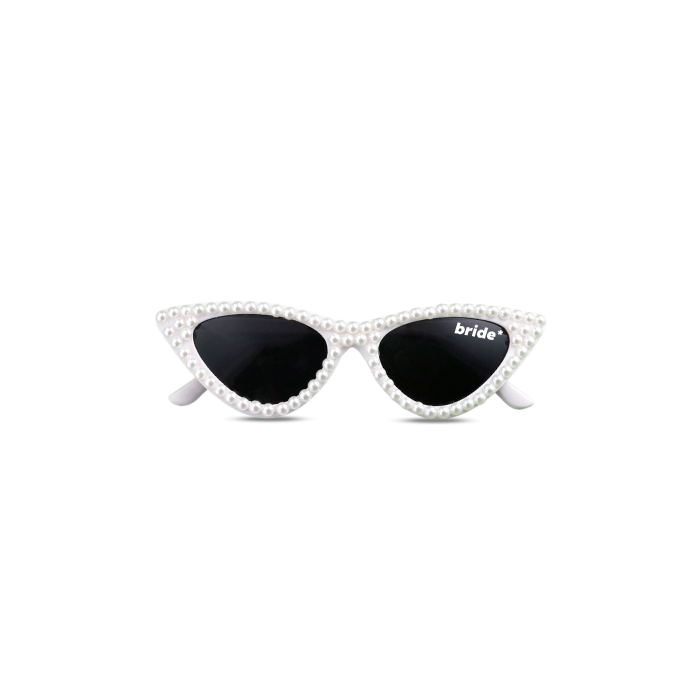 Pearl Embellished Cat Eye Sunglasses