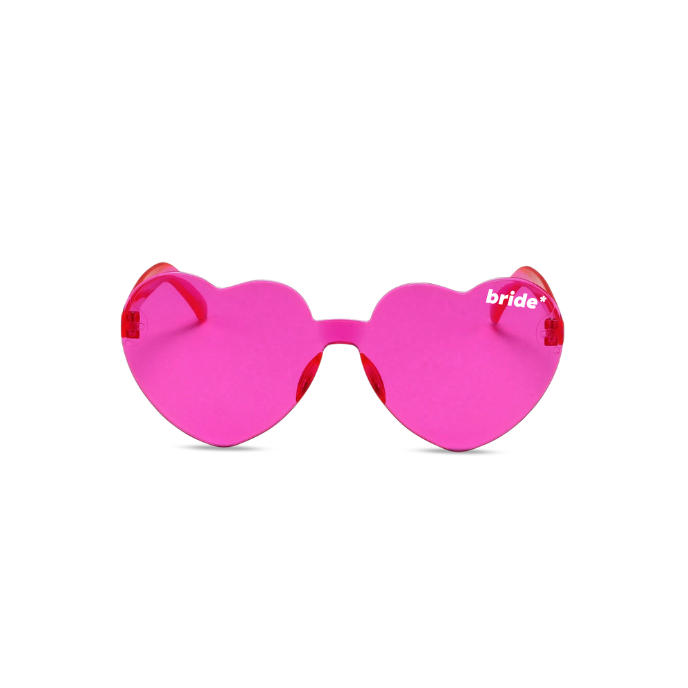 Translucent Heart Shaped Sunglasses