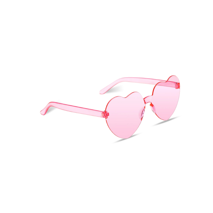 Translucent Heart Shaped Sunglasses